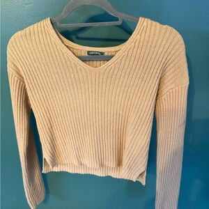 Women's Beige Sweater